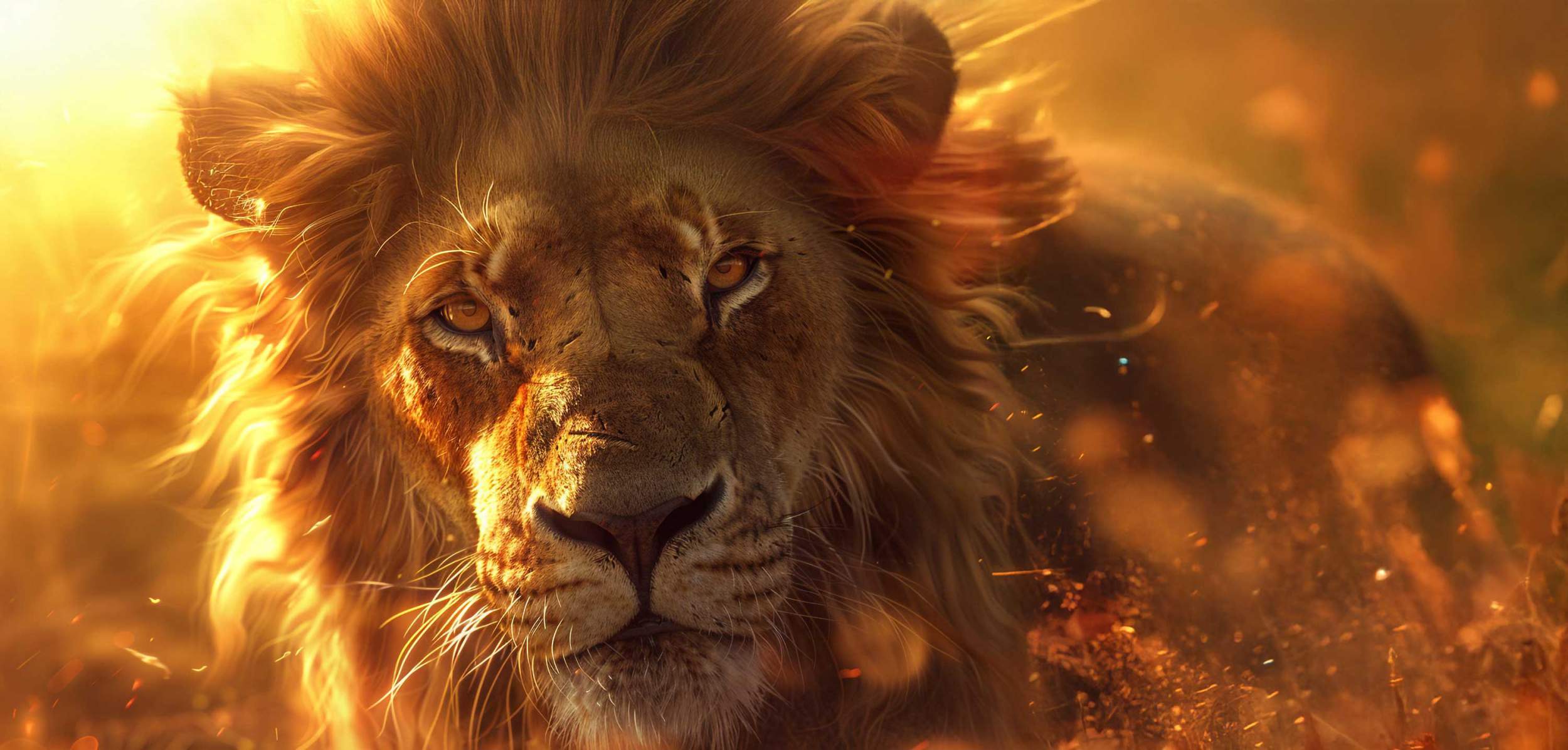 Der Löwe und das Lamm